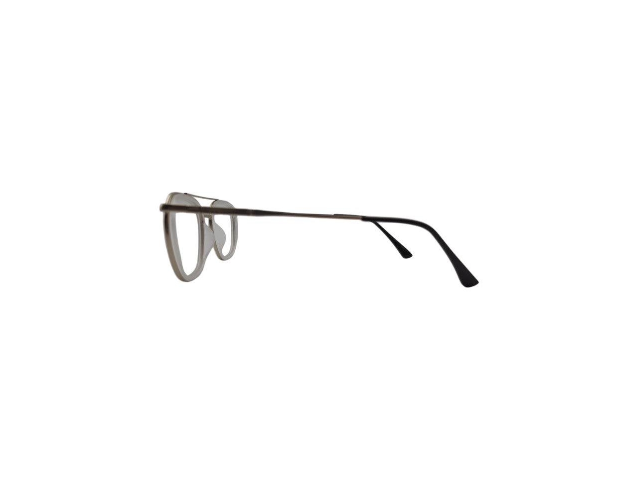 Tom Eye Metal Aviator Silver White Eyeglasses
