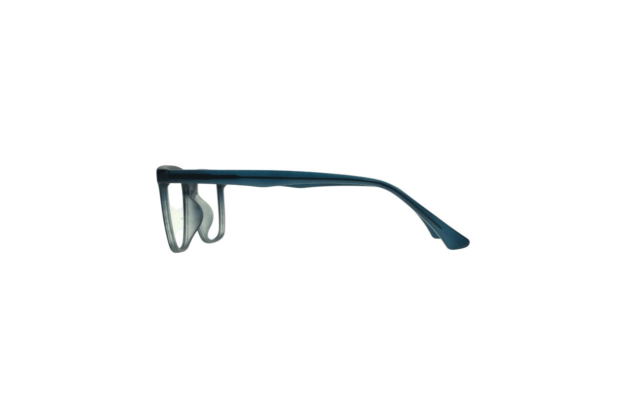 Tom Eye Rectangle Blue Eyeglasses