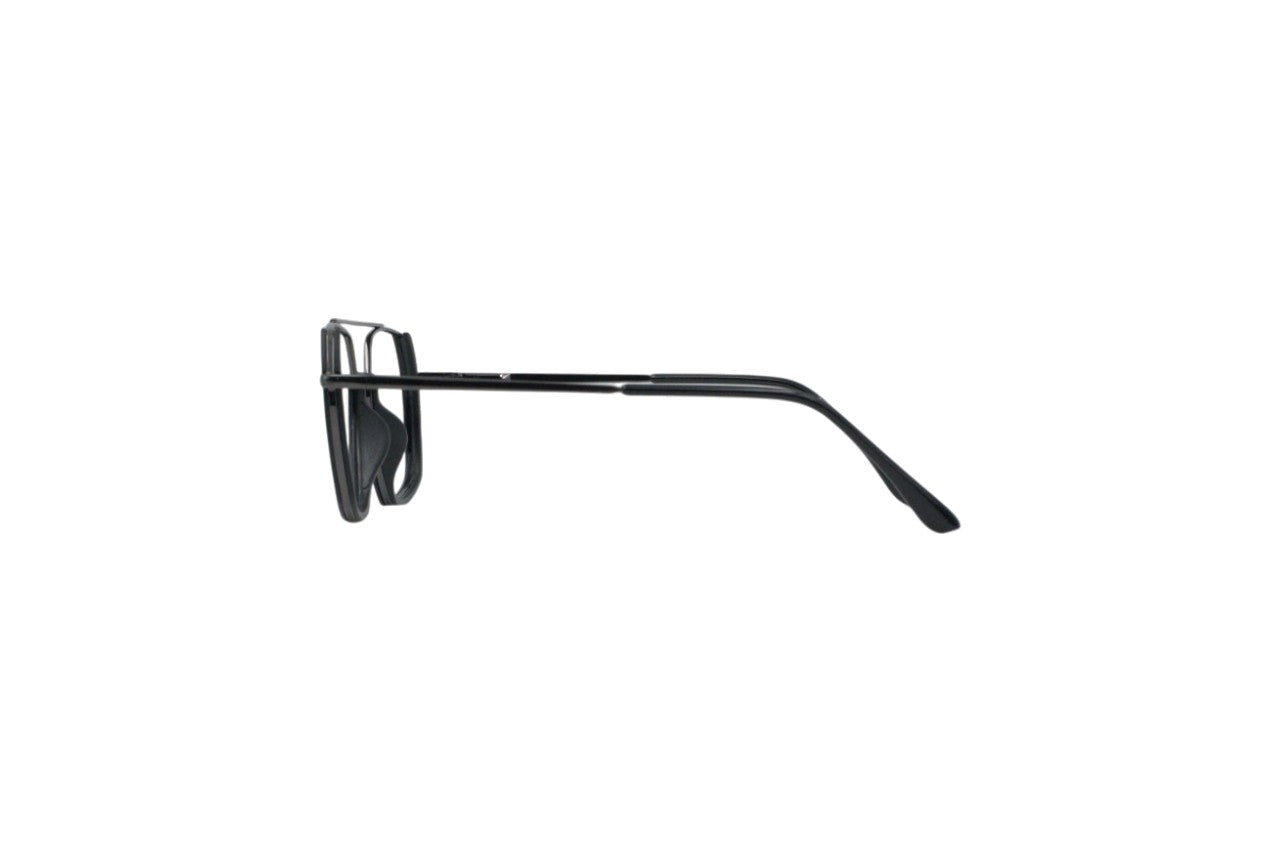 Tom Eye Metal Aviator Black Eyeglasses