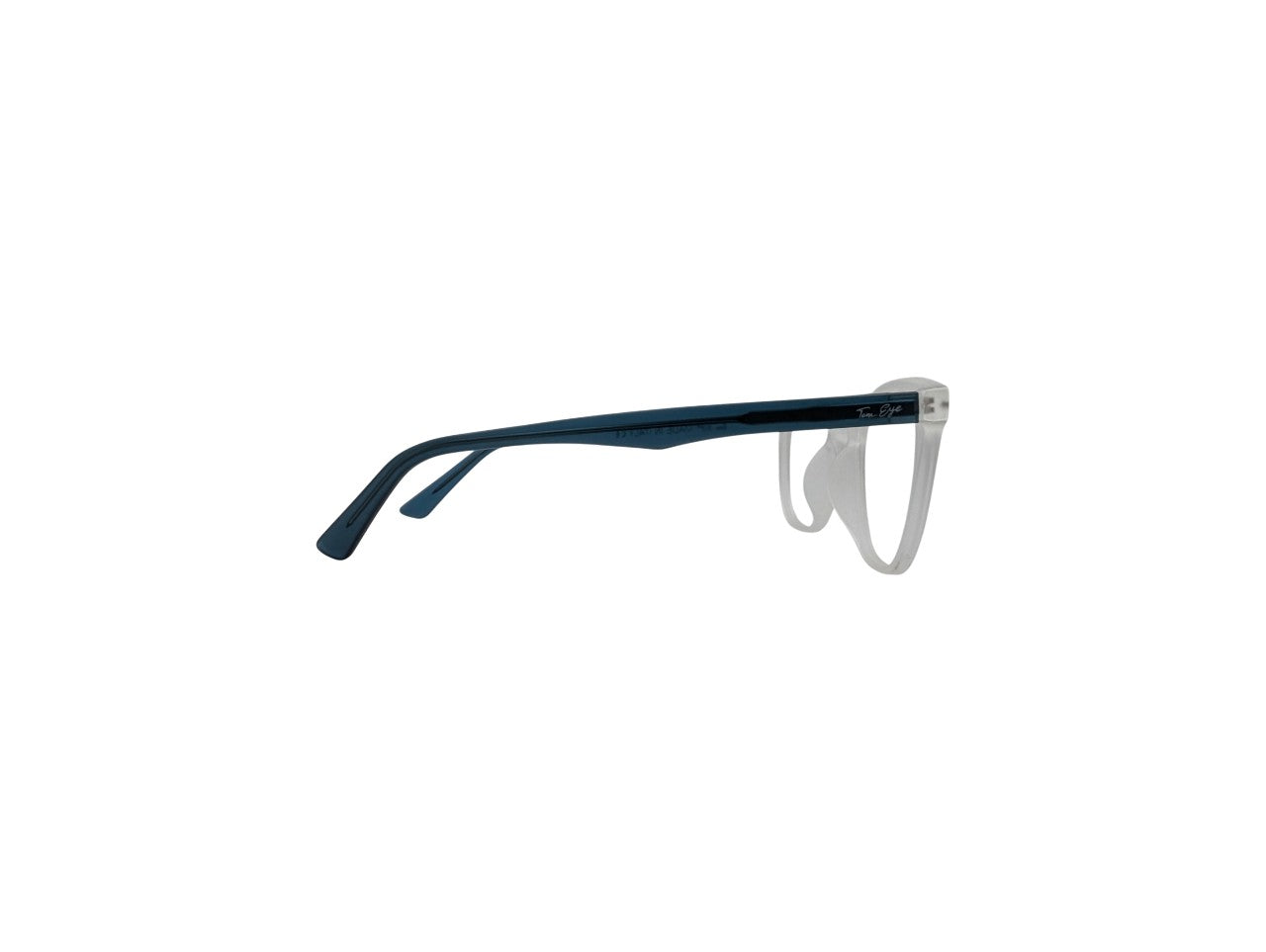 Tom Eye Square Matte White Eyeglasses