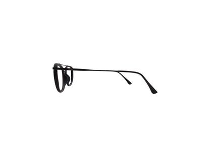 Tom Eye Metal Aviator Black Eyeglasses