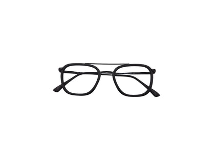 Tom Eye Metal Aviator Black Eyeglasses