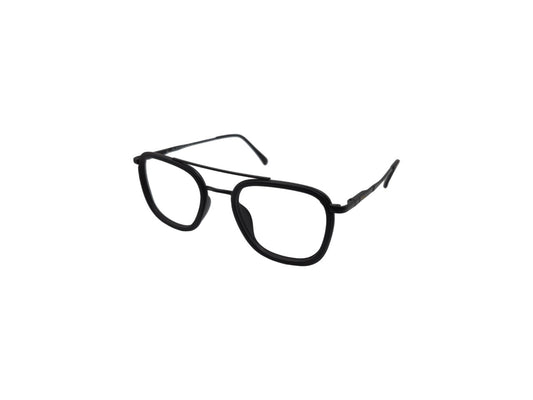 Tom Eye Metal Aviator Black Eyeglasses