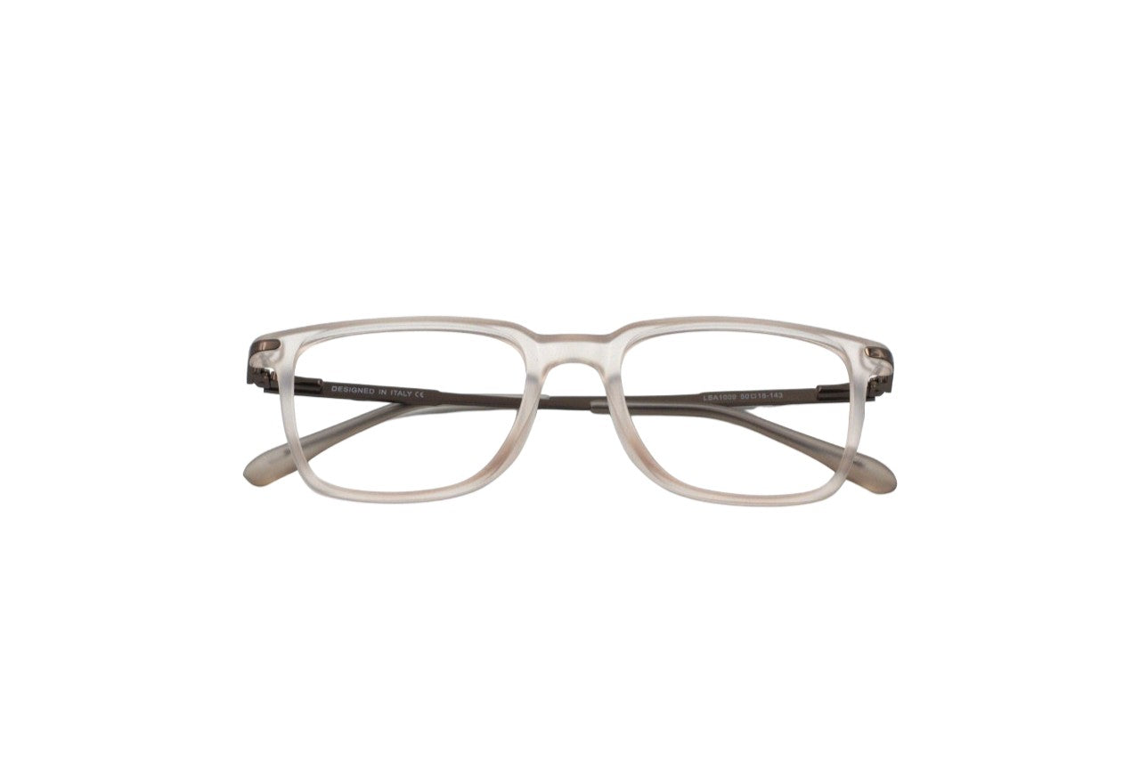 Tom Eye Side Metal Square Dusty Rose Eyeglasses