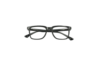 Tom Eye Rectangle Shine Black Eyeglasses