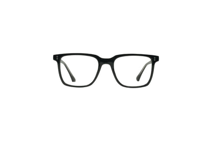 Tom Eye Rectangle Shine Black Eyeglasses