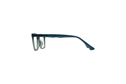 Tom Eye Rectangle Blue Eyeglasses