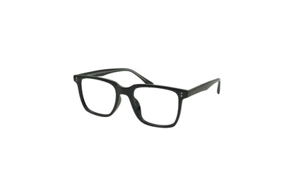 Tom Eye Rectangle Shine Black Eyeglasses