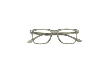 Tom Eye Rectangle Grey Eyeglasses