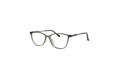 Tom Eye Cat Eye Transparent Grey Eyeglasses
