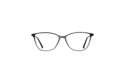 Tom Eye Cat Eye Transparent Grey Eyeglasses