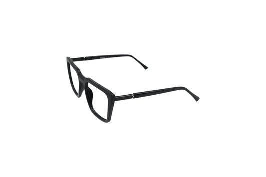 Tom Eye Side Metal Square Black Eyeglasses