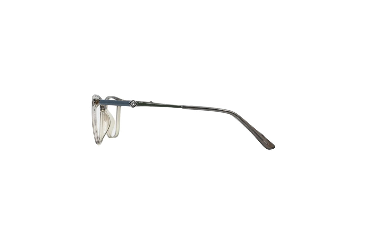 Tom Eye Cat Eye Transparent Grey Eyeglasses