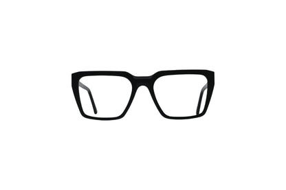 Tom Eye Side Metal Square Black Eyeglasses