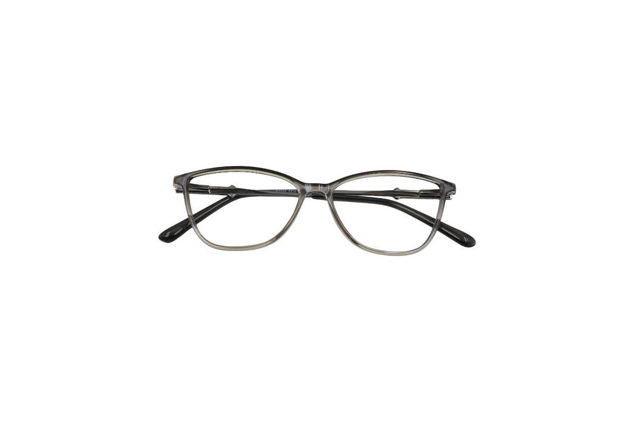 Tom Eye Cat Eye Transparent Grey Eyeglasses
