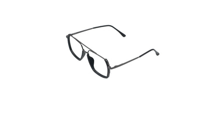 Tom Eye Metal Aviator Black Eyeglasses