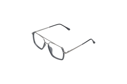 Tom Eye Metal Aviator Grey Eyeglasses