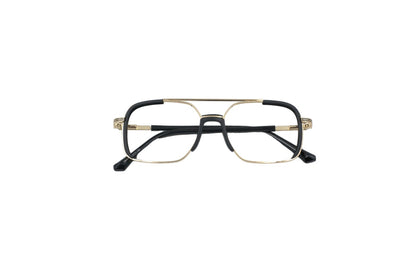 Tom Eye Metal Aviator Grey Eyeglasses