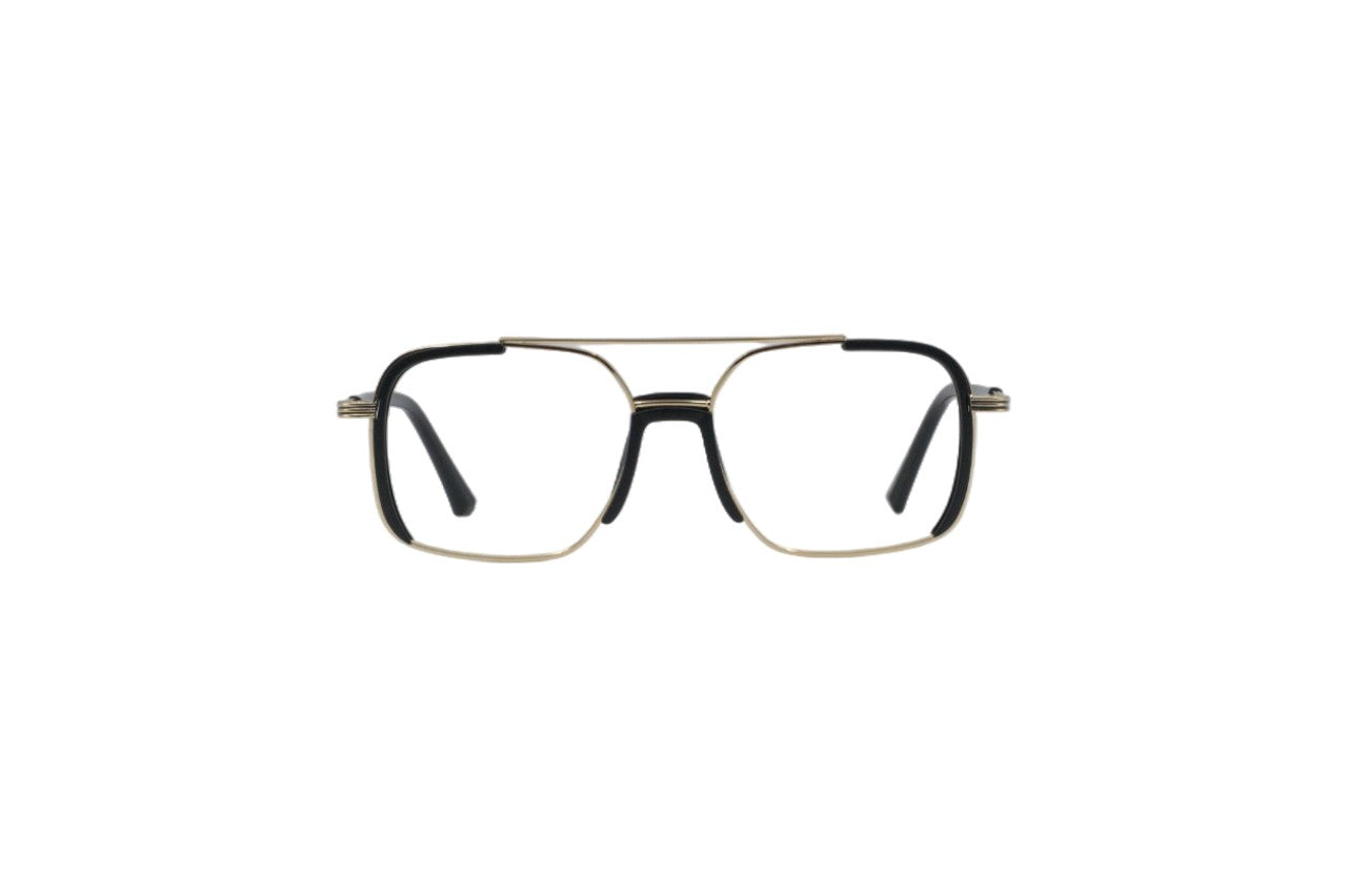Tom Eye Metal Aviator Grey Eyeglasses