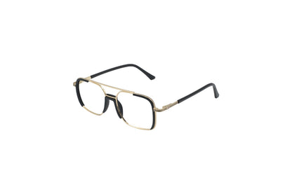 Tom Eye Metal Aviator Grey Eyeglasses