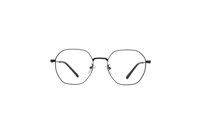 Tom Eye Metal Round Black Eyeglasses
