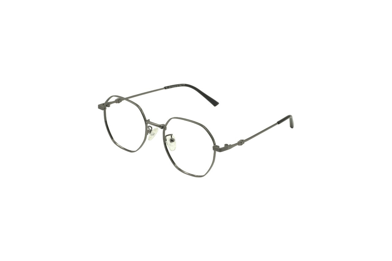 Tom Eye Metal Round Gunmetal Eyeglasses