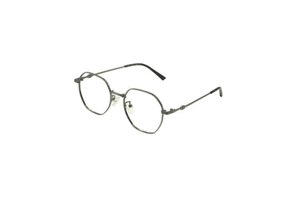 Tom Eye Metal Round Gunmetal Eyeglasses