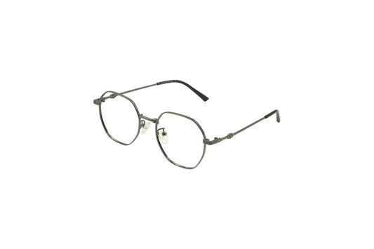 Tom Eye Metal Round Gunmetal Eyeglasses