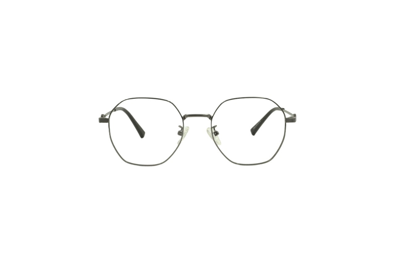Tom Eye Metal Round Gunmetal Eyeglasses