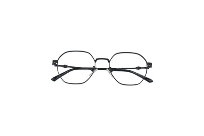 Tom Eye Metal Round Black Eyeglasses