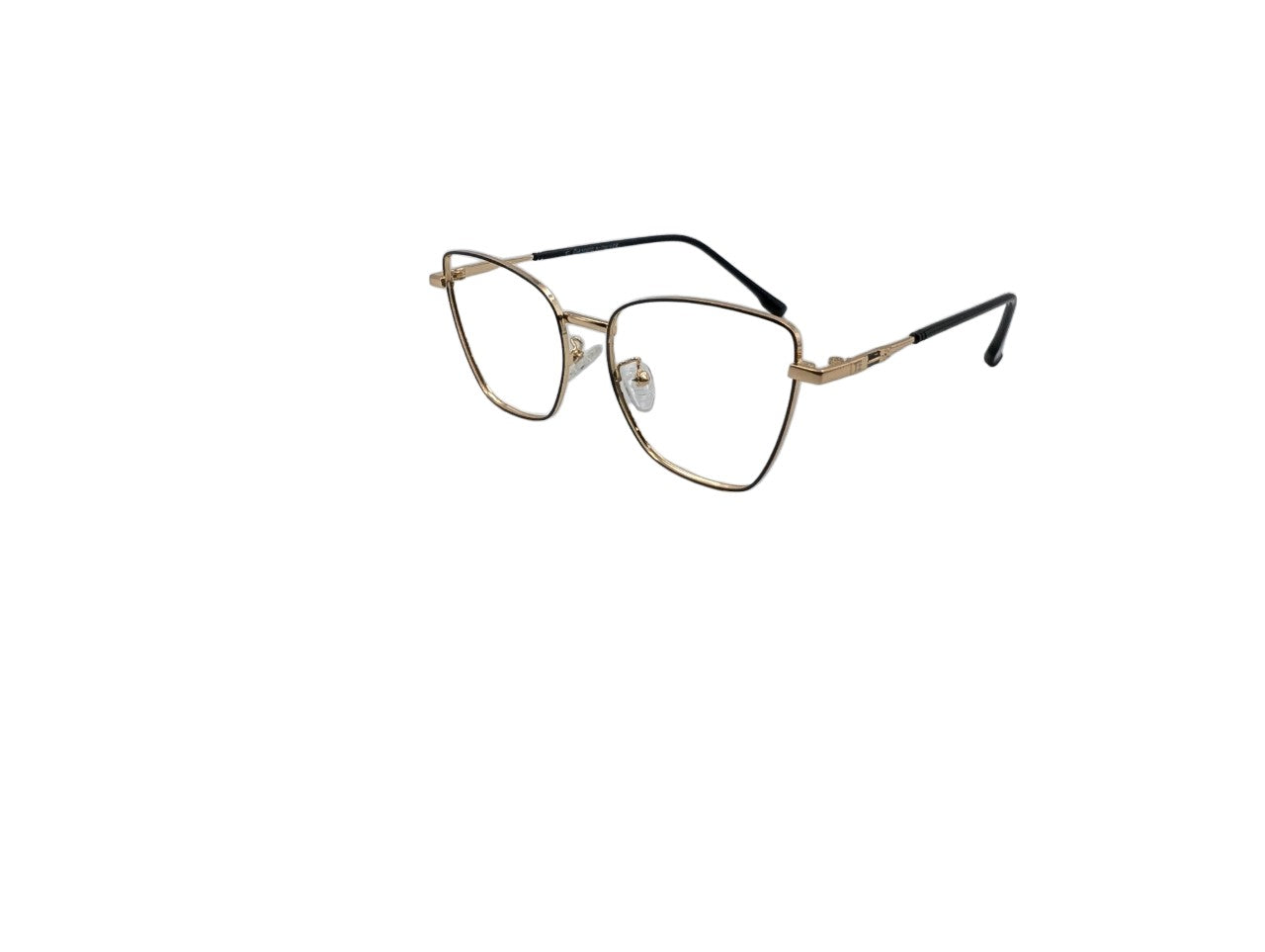 Tom Eye Metal Cat Eye Black Gold Color Eyeglasses