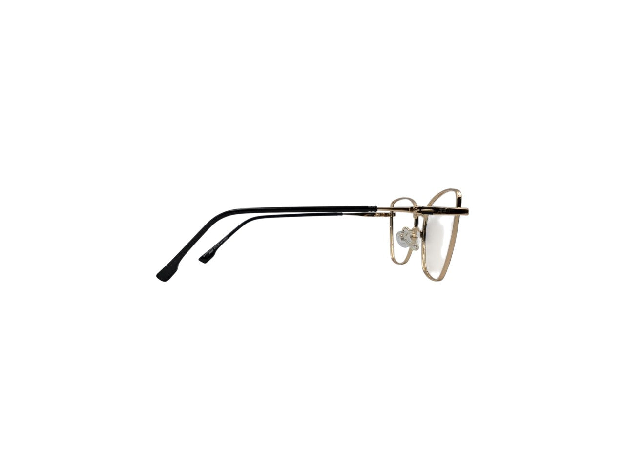 Tom Eye Metal Cat Eye Black Gold Color Eyeglasses