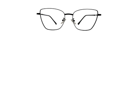 Tom Eye Metal Cat Eye Black Eyeglasses