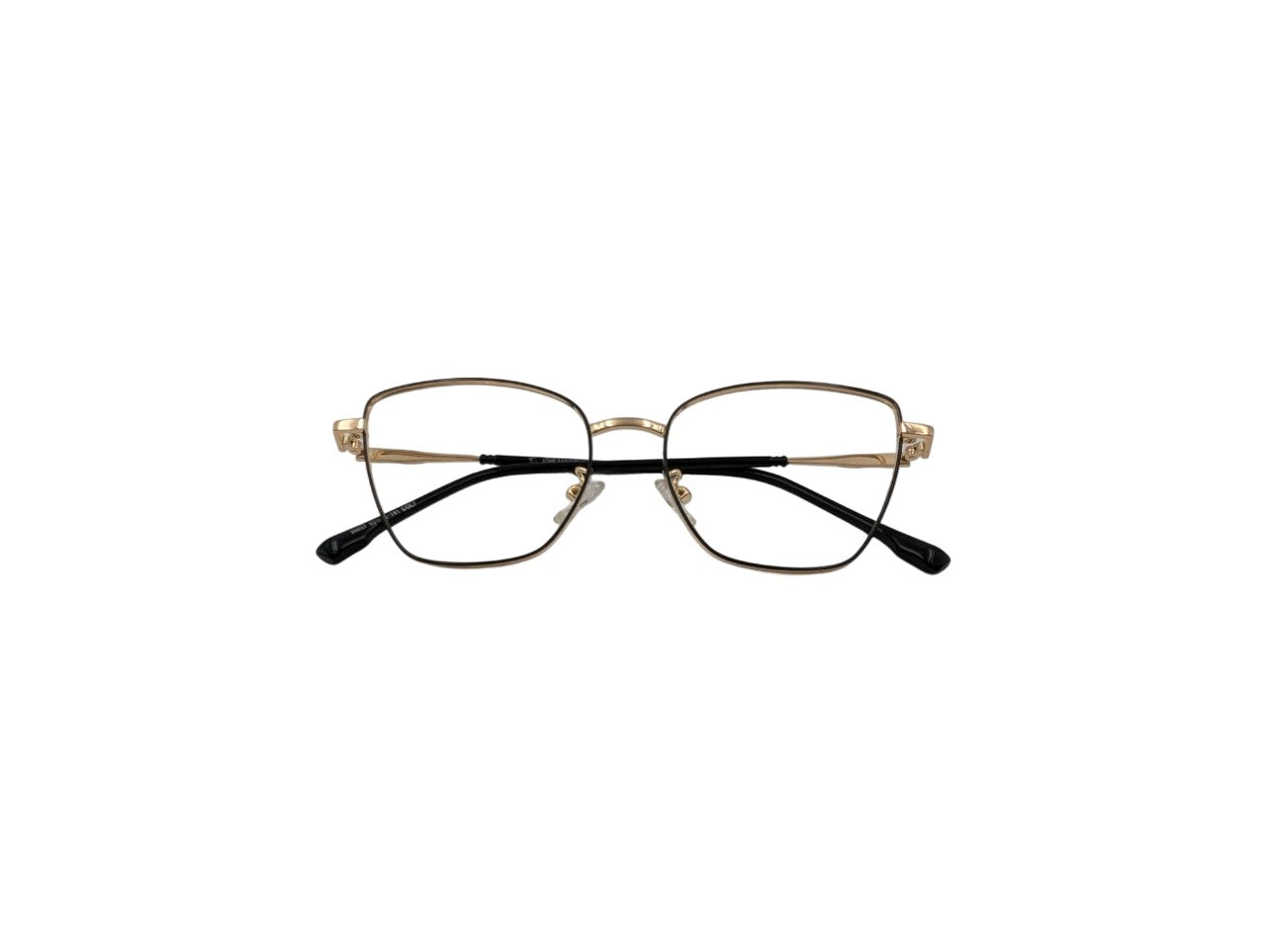 Tom Eye Metal Cat Eye Black Gold Color Eyeglasses