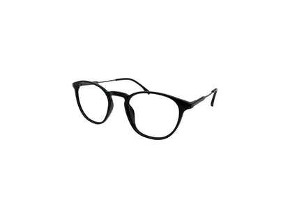 Tom Eye Round Matte Black Eyeglasses