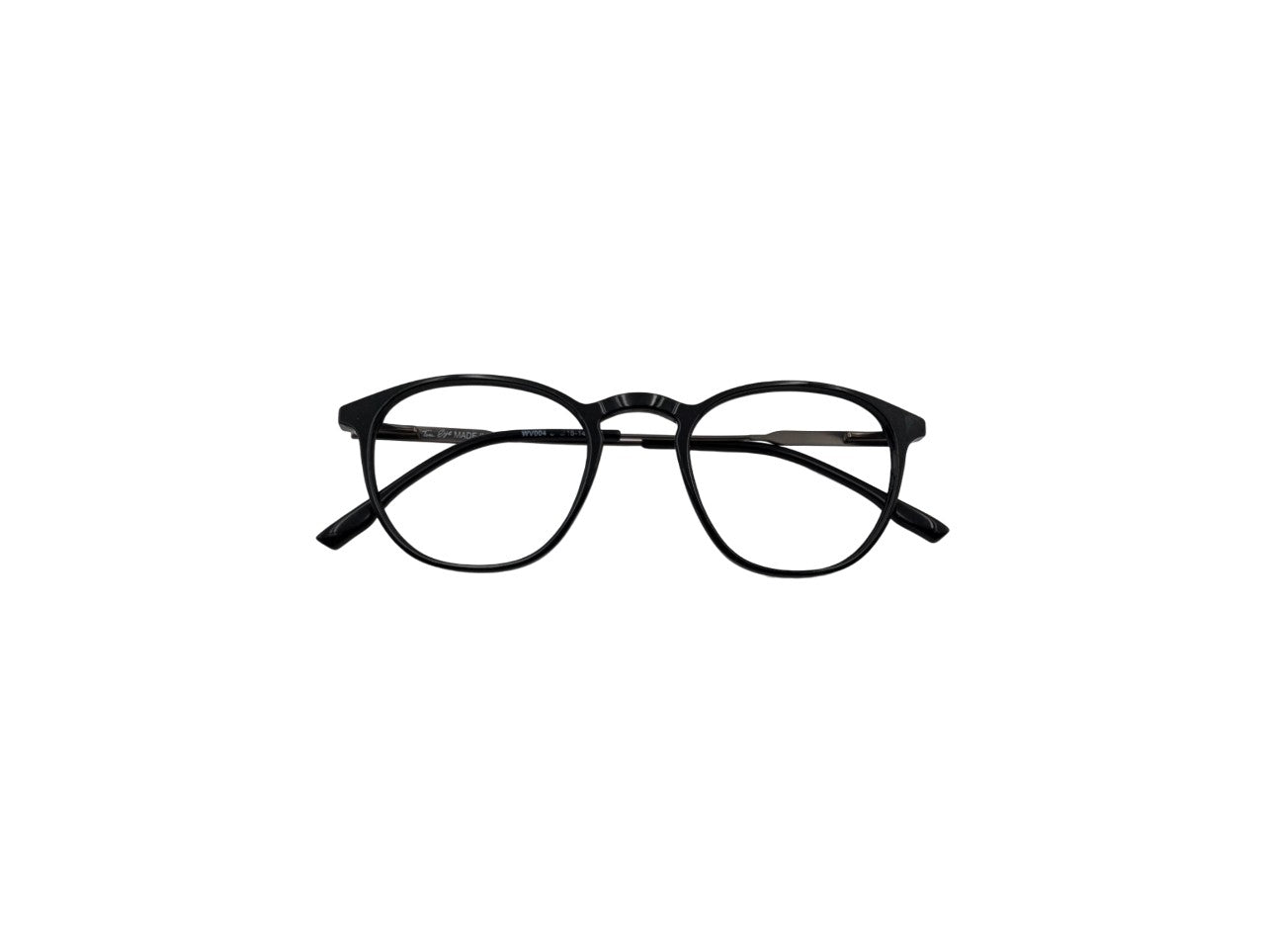 Tom Eye Round Matte Black Eyeglasses