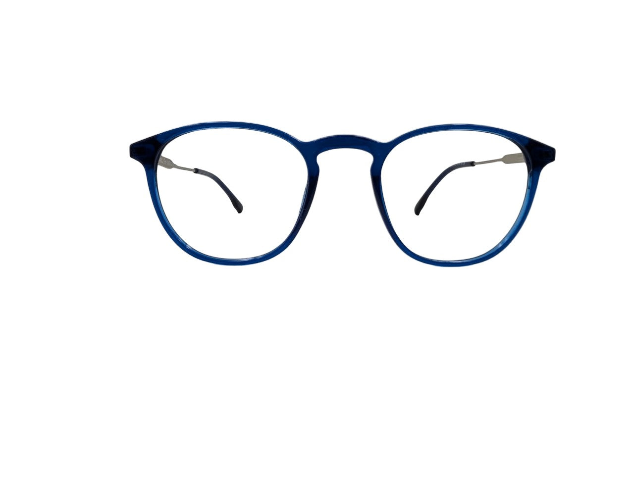 Tom Eye Round Blue Eyeglasses
