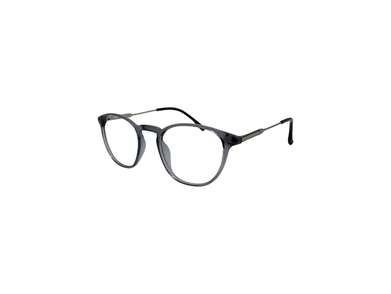 Tom Eye Round Grey Eyeglasses
