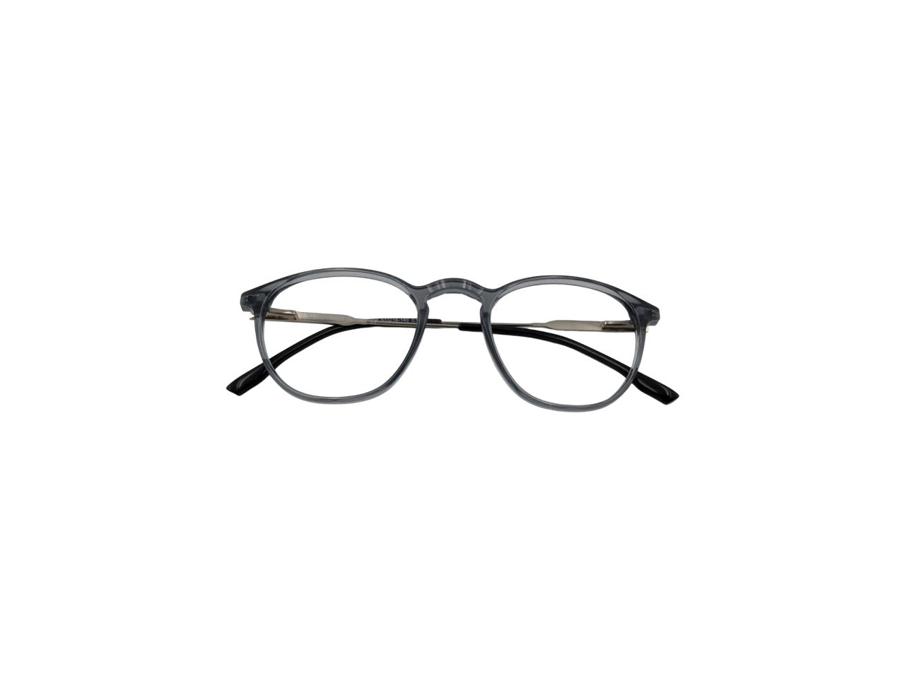 Tom Eye Round Grey Eyeglasses