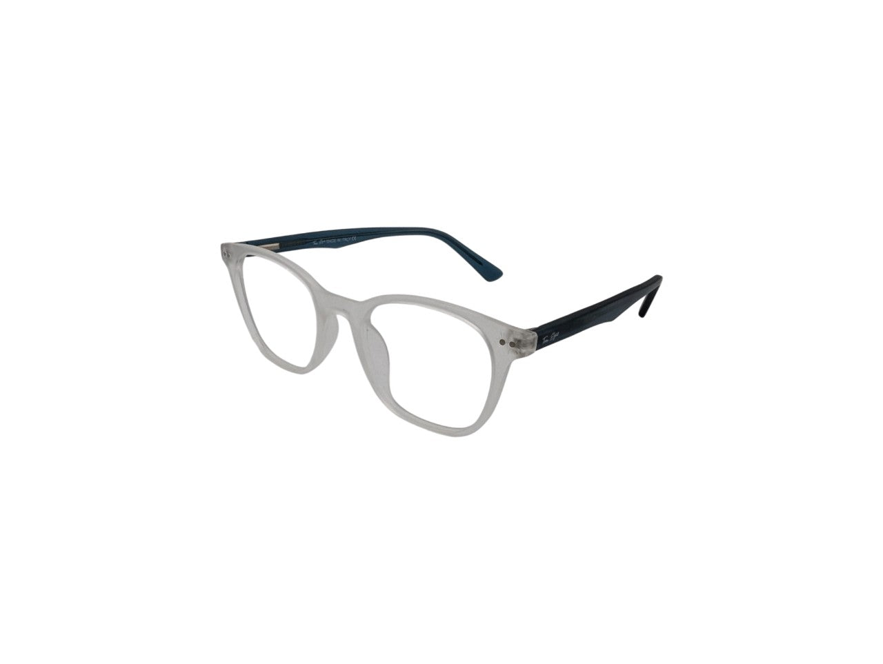 Tom Eye Square Matte White Eyeglasses
