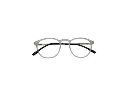 Tom Eye Round Matte White Eyeglasses