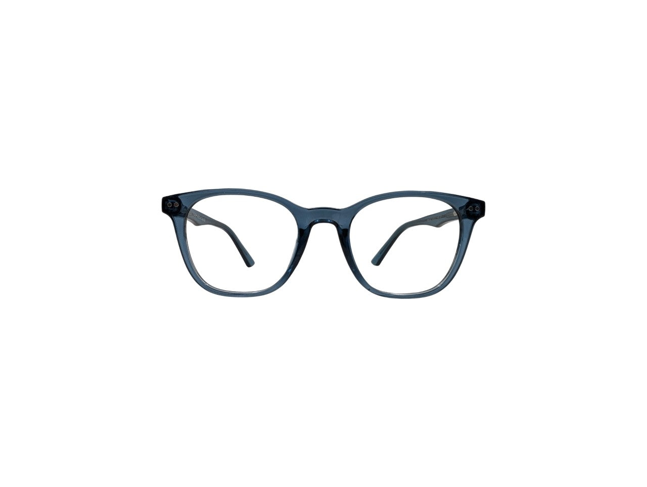 Tom Eye Square Glossy Blue Eyeglasses