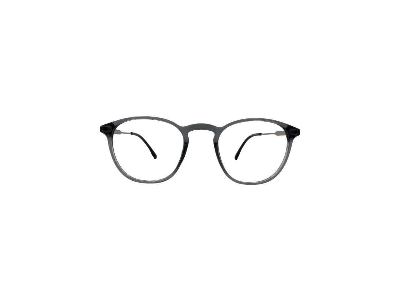 Tom Eye Round Grey Eyeglasses