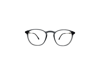 Tom Eye Round Grey Eyeglasses