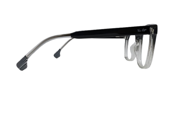 Tom Eye  Black Half White