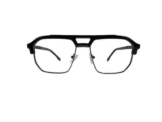 Tom Eye Metal Aviator Black Color Eyeglasses