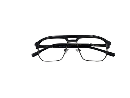 Tom Eye Metal Aviator Black Color Eyeglasses