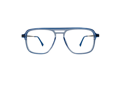 Tom Eye Side Metal Rectangle Eyeglasses