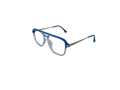 Tom Eye Side Metal Rectangle Eyeglasses