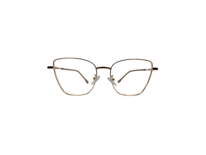 Tom Eye Metal Cat Eye Gold Color Eyeglasses